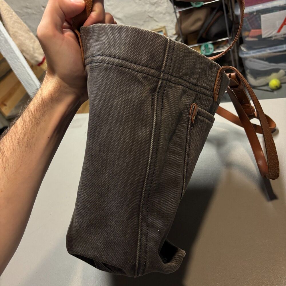 Madewell Gray Canvas Transport Tote - Picture 6 of 14